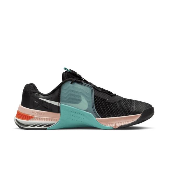 Nike Womens Athletic Shoes Metcon 7 Training CZ8280-038 Black Washed Teal Size 7 - Picture 1 of 9